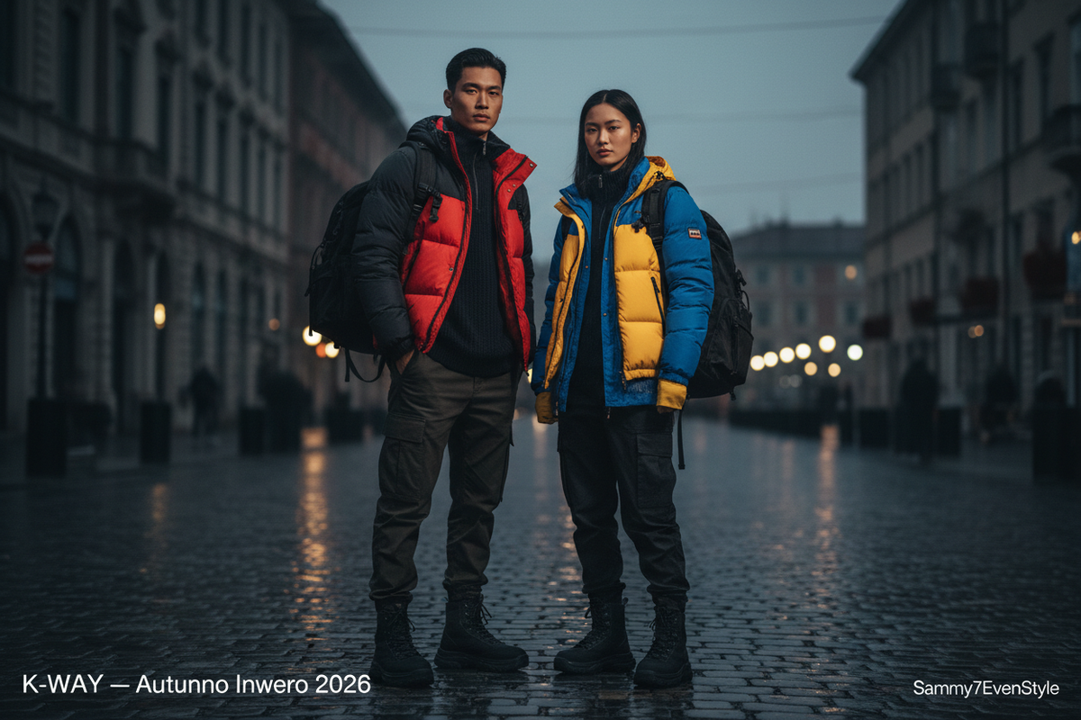 K-Way Autunno Inverno 2026: Giacche e Piumini per Affrontare il Freddo con Stile