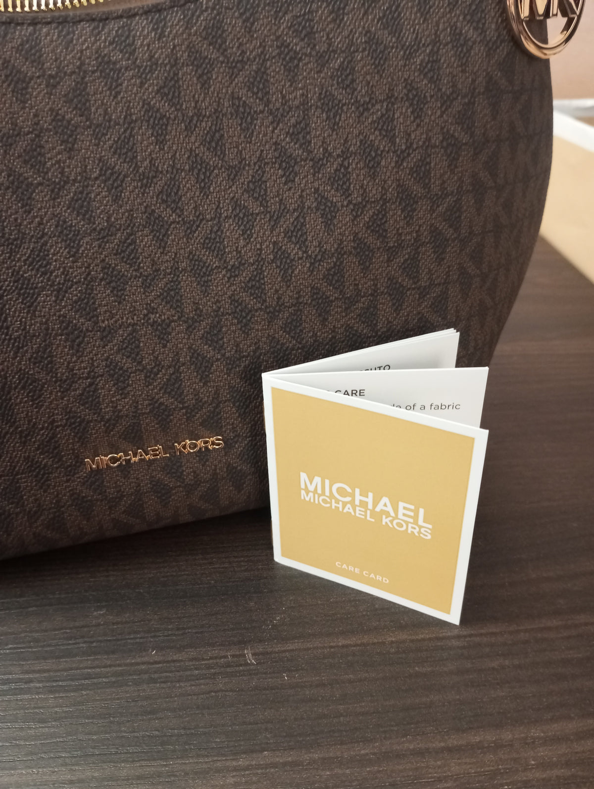 Michael Kors MAYA Small marrone – vista frontale