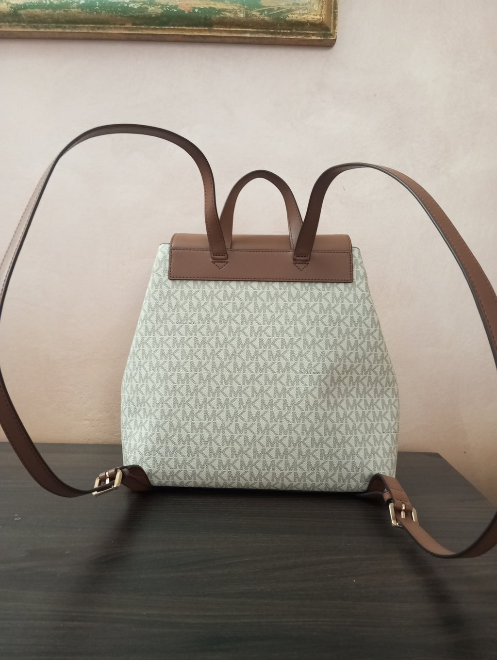 Vista posteriore dello zainetto Michael Kors MAYA Medium