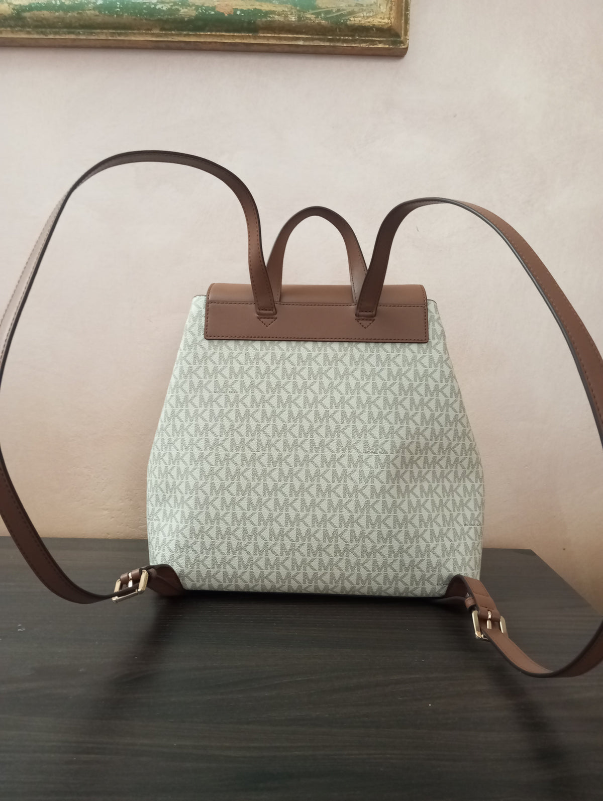 Vista posteriore dello zainetto Michael Kors MAYA Medium