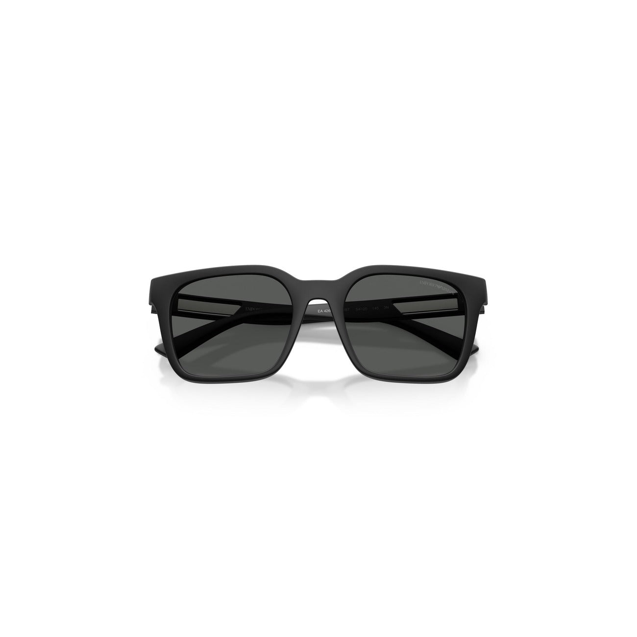 Emporio Armani Occhiali Da Sole Uomo Nero Acetato Quadrato 54 Mm
