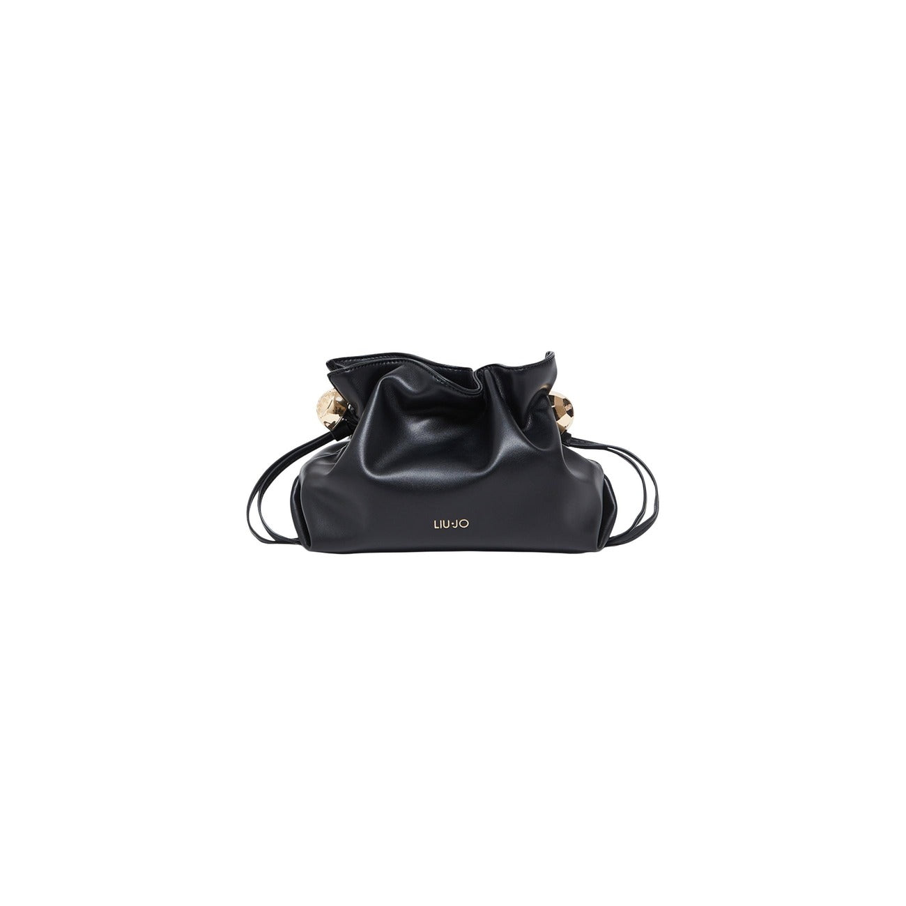 Liu Jo Borsa Donna Nero A Mano E A Tracolla Piccola 24x19x9