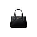 Calvin Klein Borsa Donna Mini Tote Crossbody Nera In Pelle Sintetica Con Zip Tasca Interna 20x14x7 cm