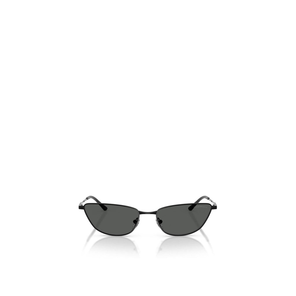 Emporio Armani Occhiali Da Sole Donna Cat Eye Metallo Nero Protezione UV