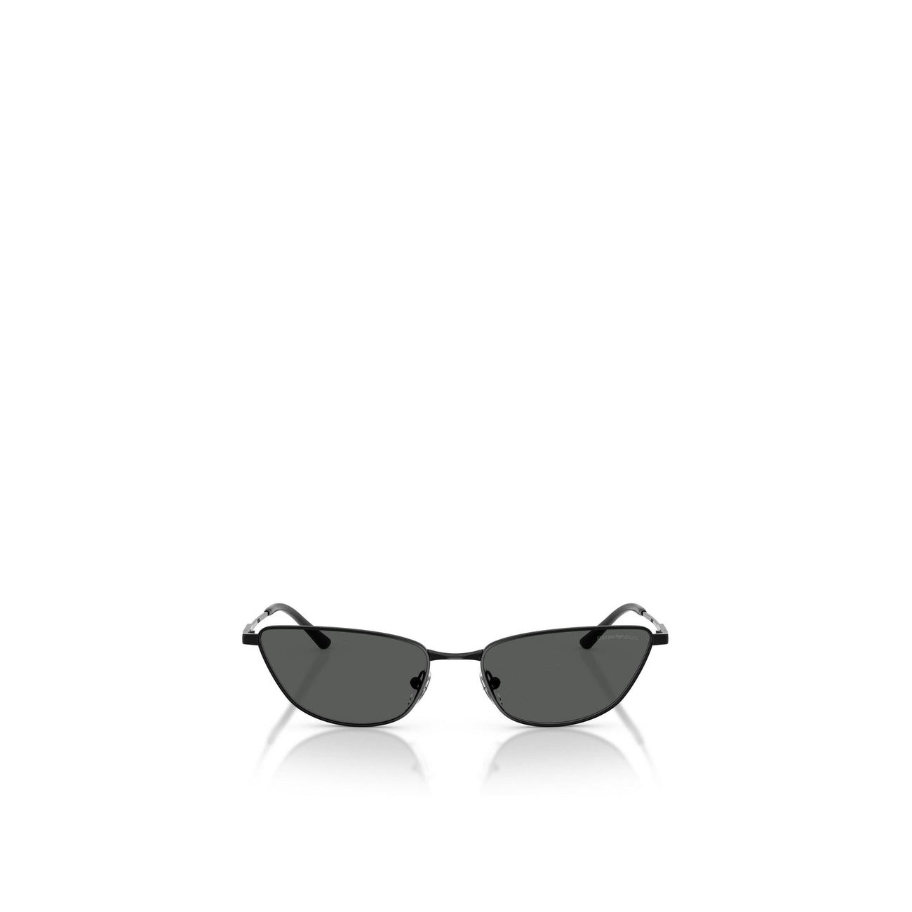 Emporio Armani Occhiali Da Sole Donna Cat Eye Metallo Nero Protezione UV