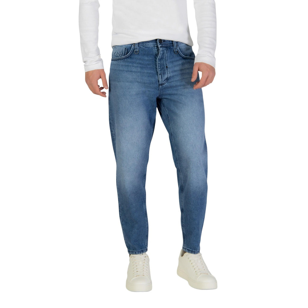 Antony Morato Jeans Uomo Doris Baggy Ankle Length Blu Cotone Primavera Estate
