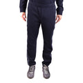 Emporio Armani Pantaloni Uomo Neri Autunno Inverno Elastan Poliestere