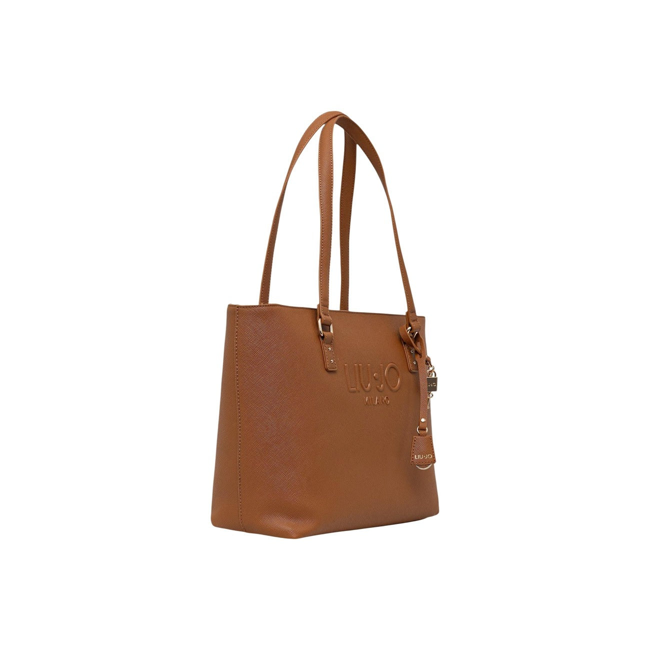 Liu Jo Borsa Donna A Mano Cammello 40x27x14 Pelle Sintetica