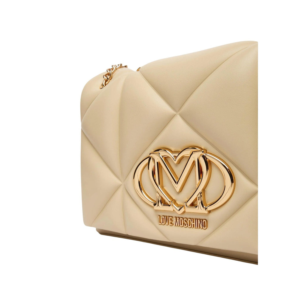 Love Moschino Borsa Donna Bianca A Mano E Tracolla Primavera Estate