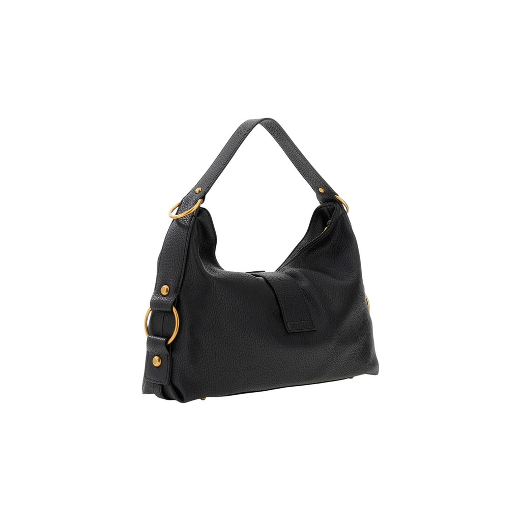 Guess Borsa A Mano Donna Nera Con Cerniera 39x26x9 Primavera Estate