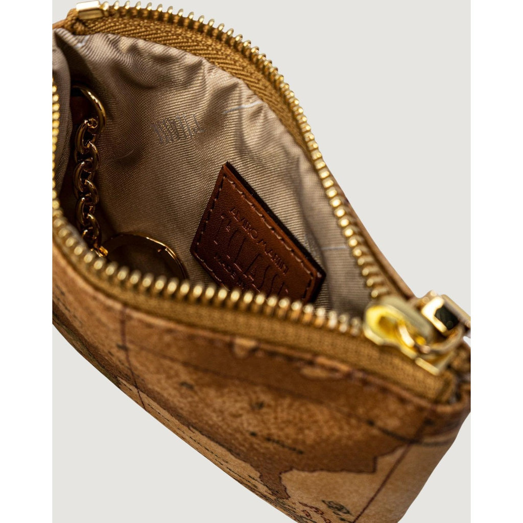 Alviero Martini Prima Classe Borsa Donna Small Beige Stampa Geo Pelle Interna Con Cerniera W13.5 H9 L1 Cm