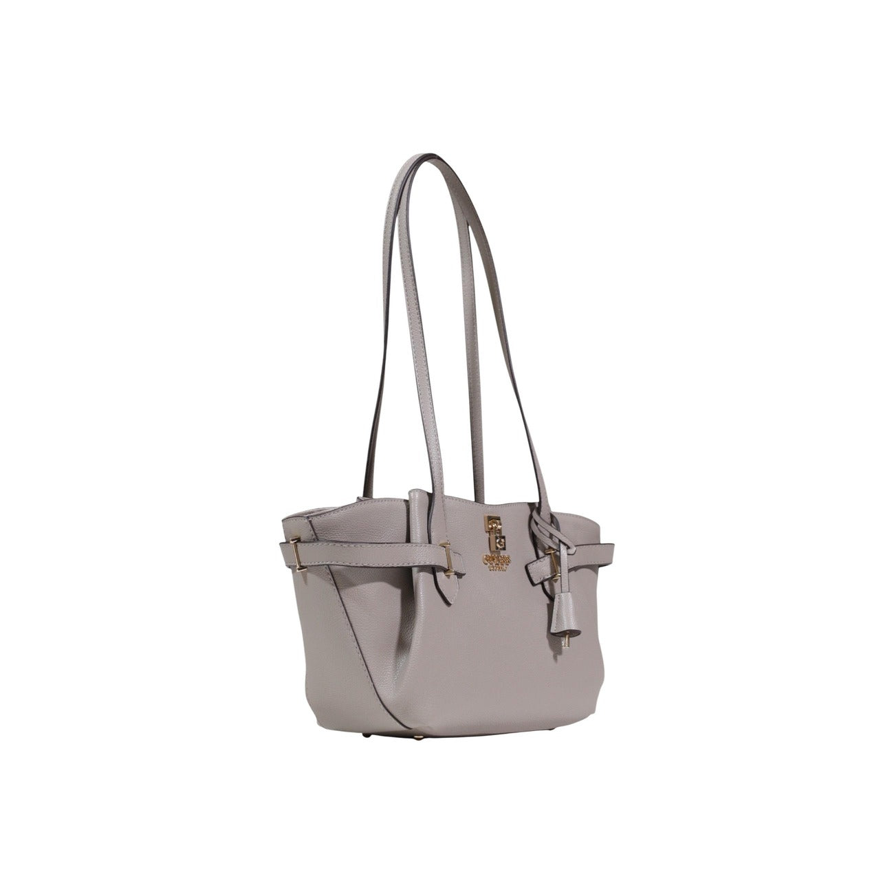 Guess Borsa A Spalla Donna Grigio In Poliuretano Primavera Estate