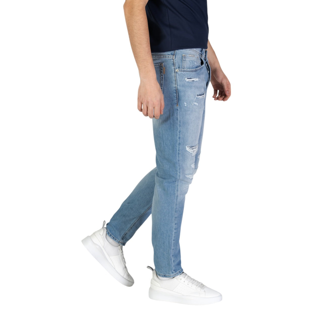 Antony Morato Jeans Uomo Blu Effetto Consumato Primavera Estate