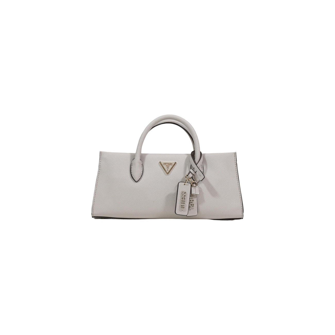 Guess Borsa Donna A Mano Nera Con Cerniera 32x15x9 Cm Elegante