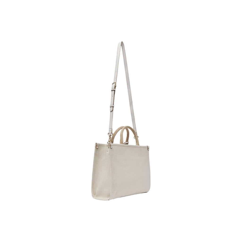 Liu Jo Borsa Donna A Mano Con Tracolla Beige 35x27x13