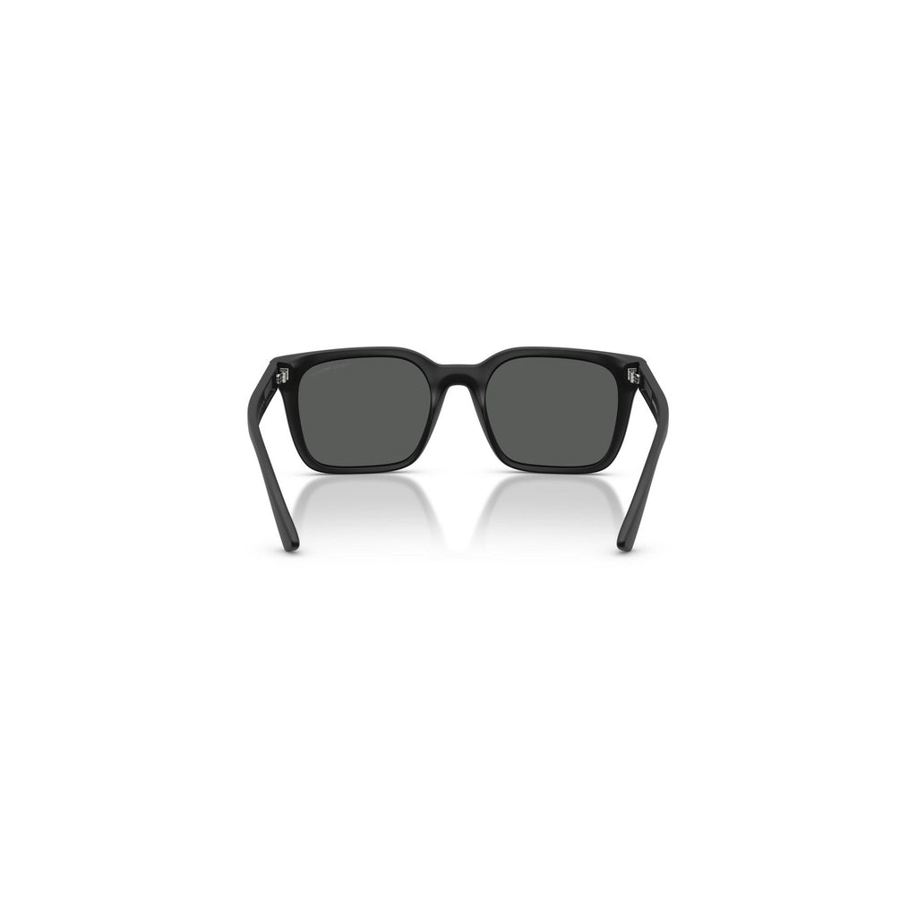 Emporio Armani Occhiali Da Sole Uomo Nero Acetato Quadrato 54 Mm