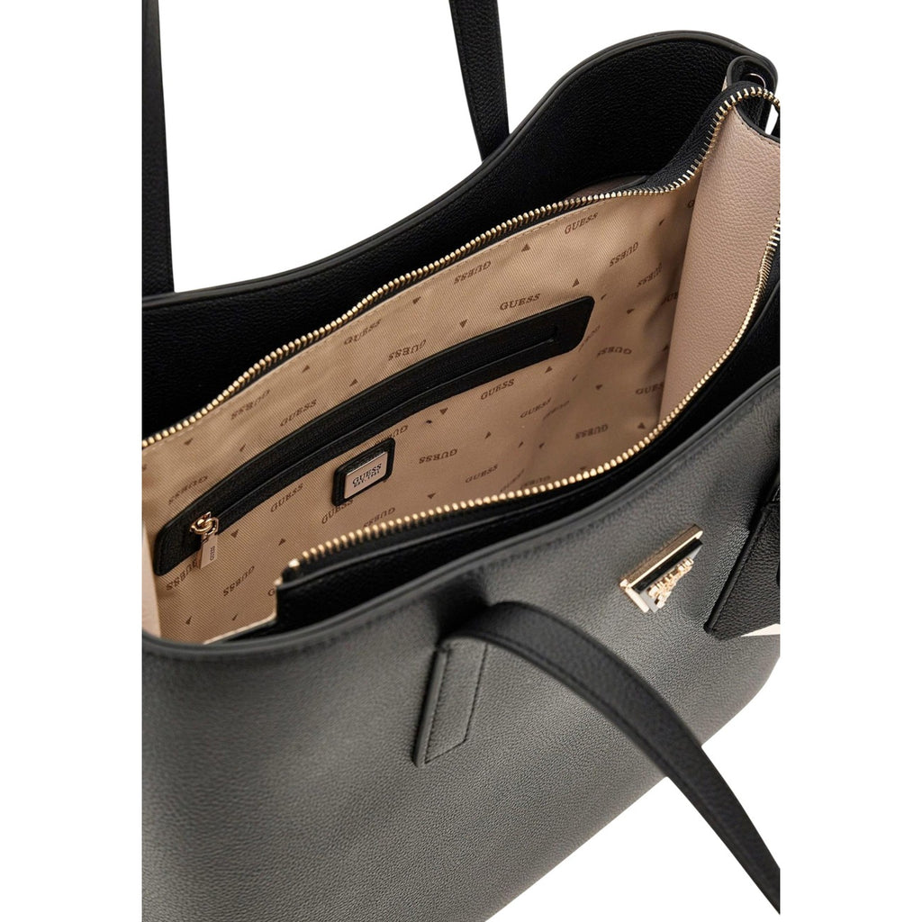 Guess Borsa Donna Meridian II Girlfriend Tote Nero 36x24x10 cm