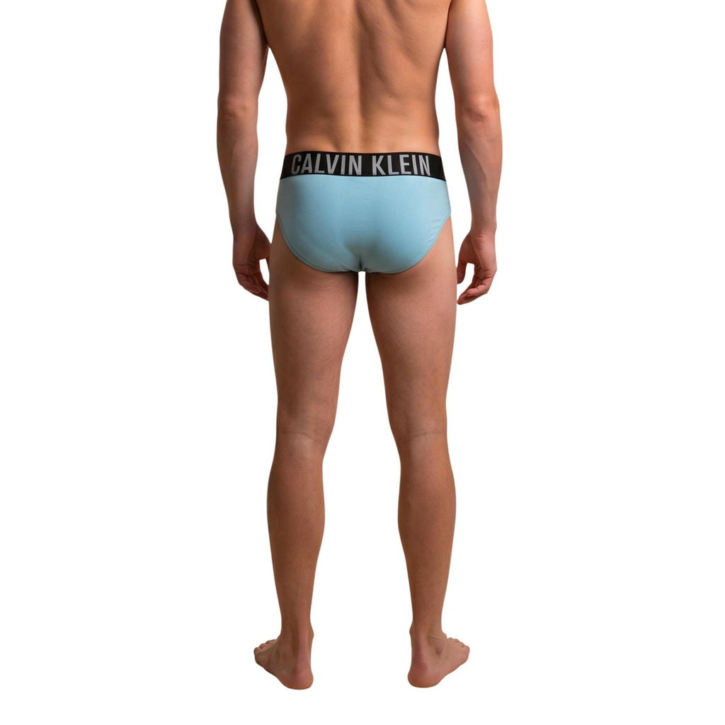 Calvin Klein Jeans Costume Uomo Azzurro Slip Mare Brief Elasticizzato