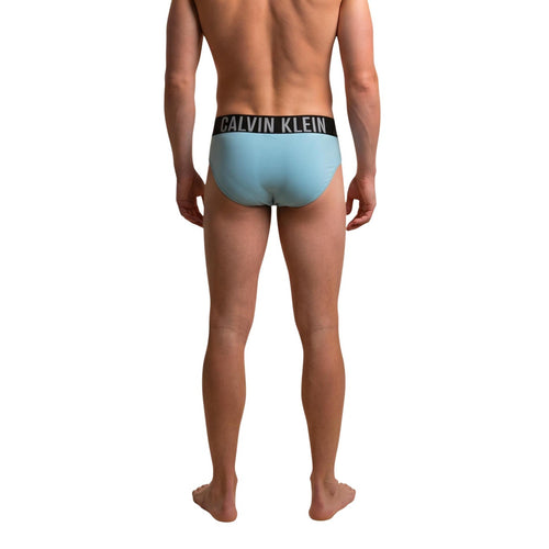 Calvin Klein Jeans Costume Uomo Azzurro Slip Mare Brief Elasticizzato