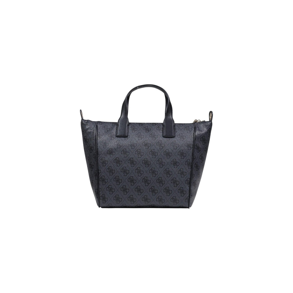 Guess Borsa Donna Grigio Con Tracolla E Cerniera 33x22x13 Cm