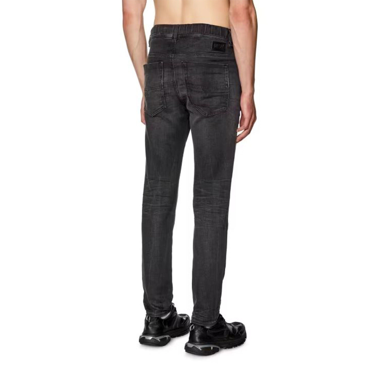 Diesel Jeans Uomo Nero Slim Fit Cotone Elastan Primavera Estate