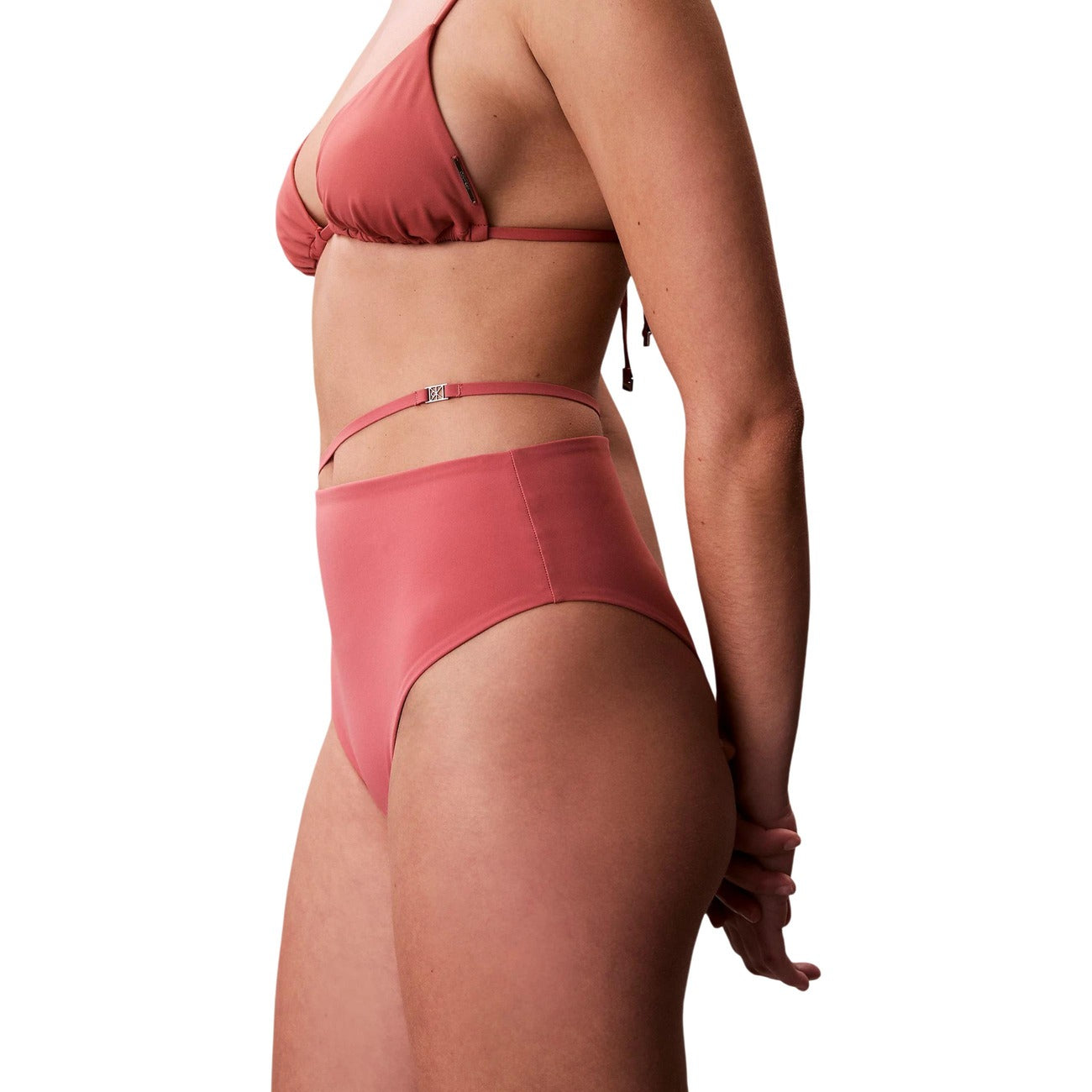 Calvin Klein Jeans Costume Donna Rosa Primavera Estate Nylon Elastan