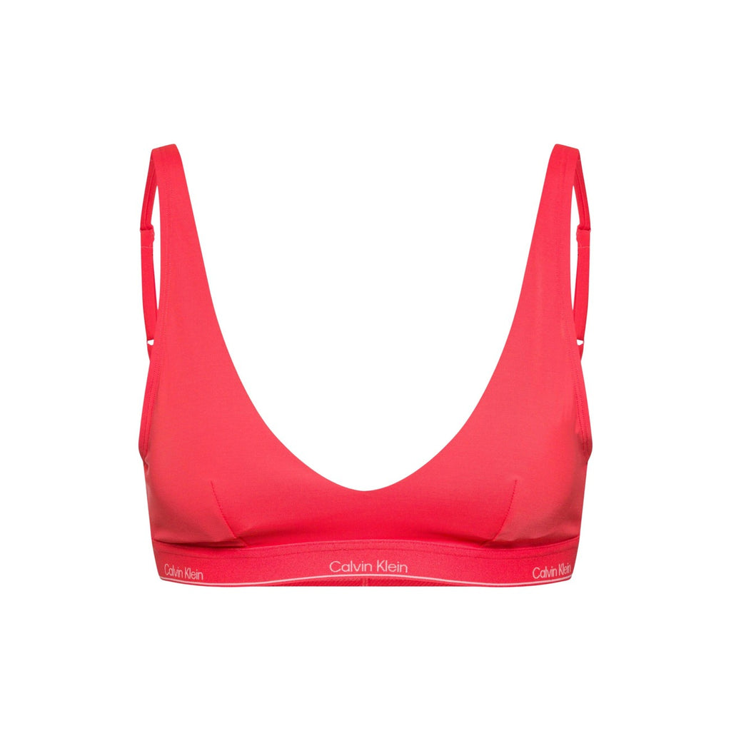 Calvin Klein Jeans Costume Donna Arancione Halter Bralette