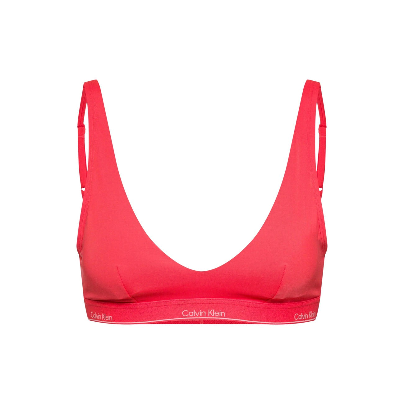 Calvin Klein Jeans Costume Donna Arancione Halter Bralette