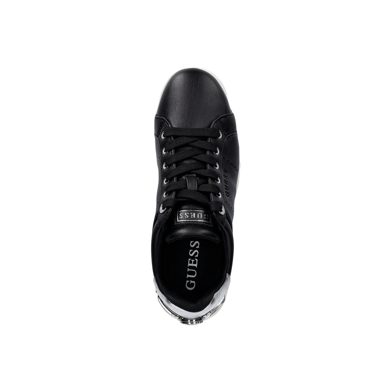 Guess Sneakers Donna Nero Primavera Estate Scarpe Sportive Con Lacci
