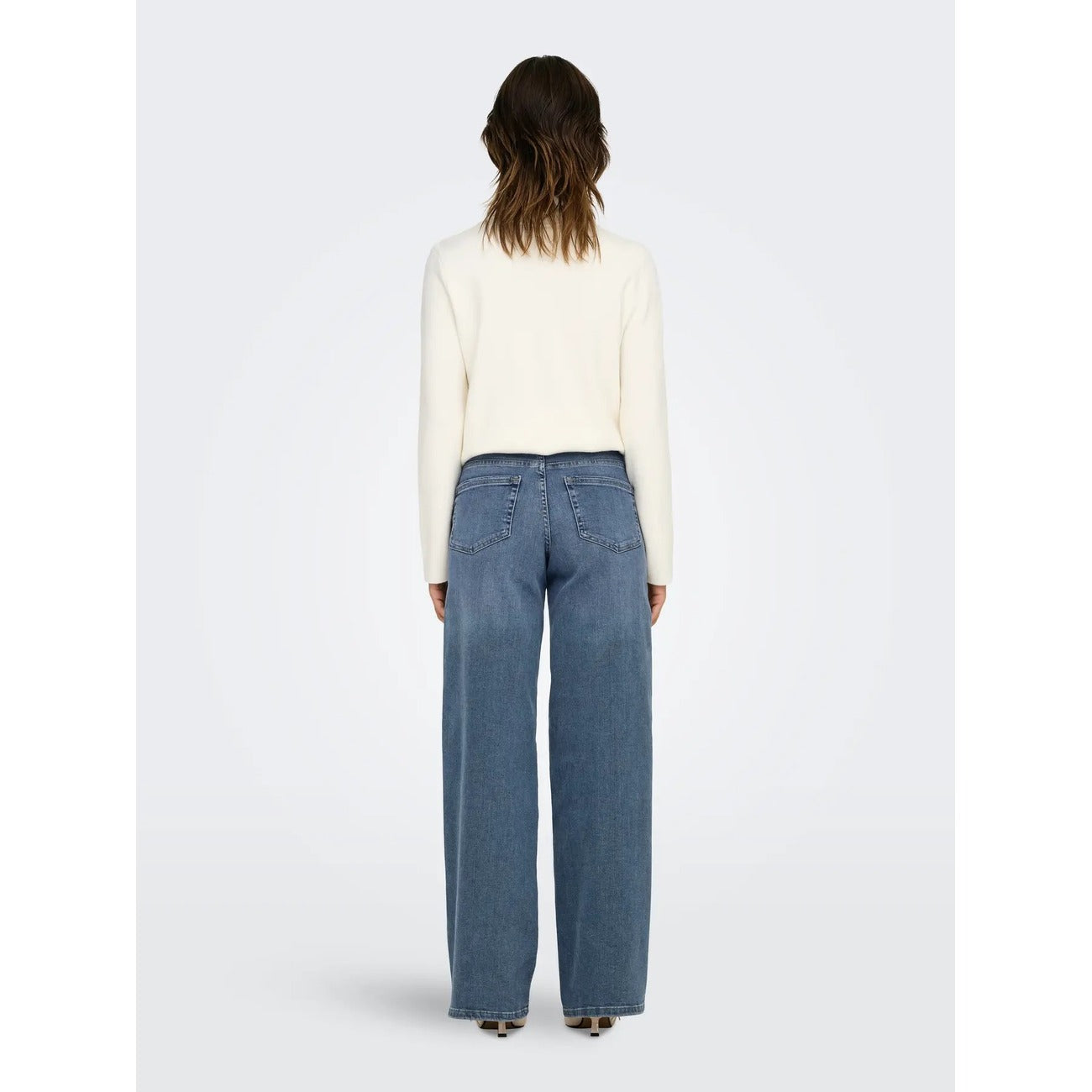 Only Jeans Donna Blu Vita Media Stretch 82 Cotone Primavera