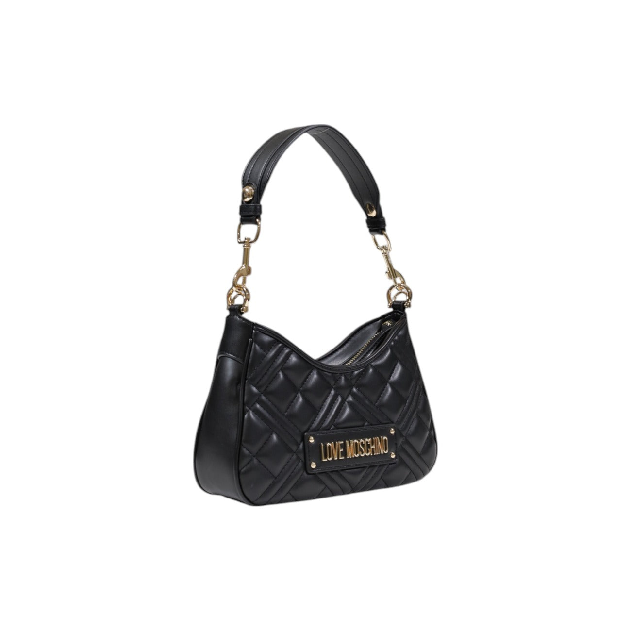 Love Moschino Borsa Donna Nero A Mano Con Tracolla E Cerniera