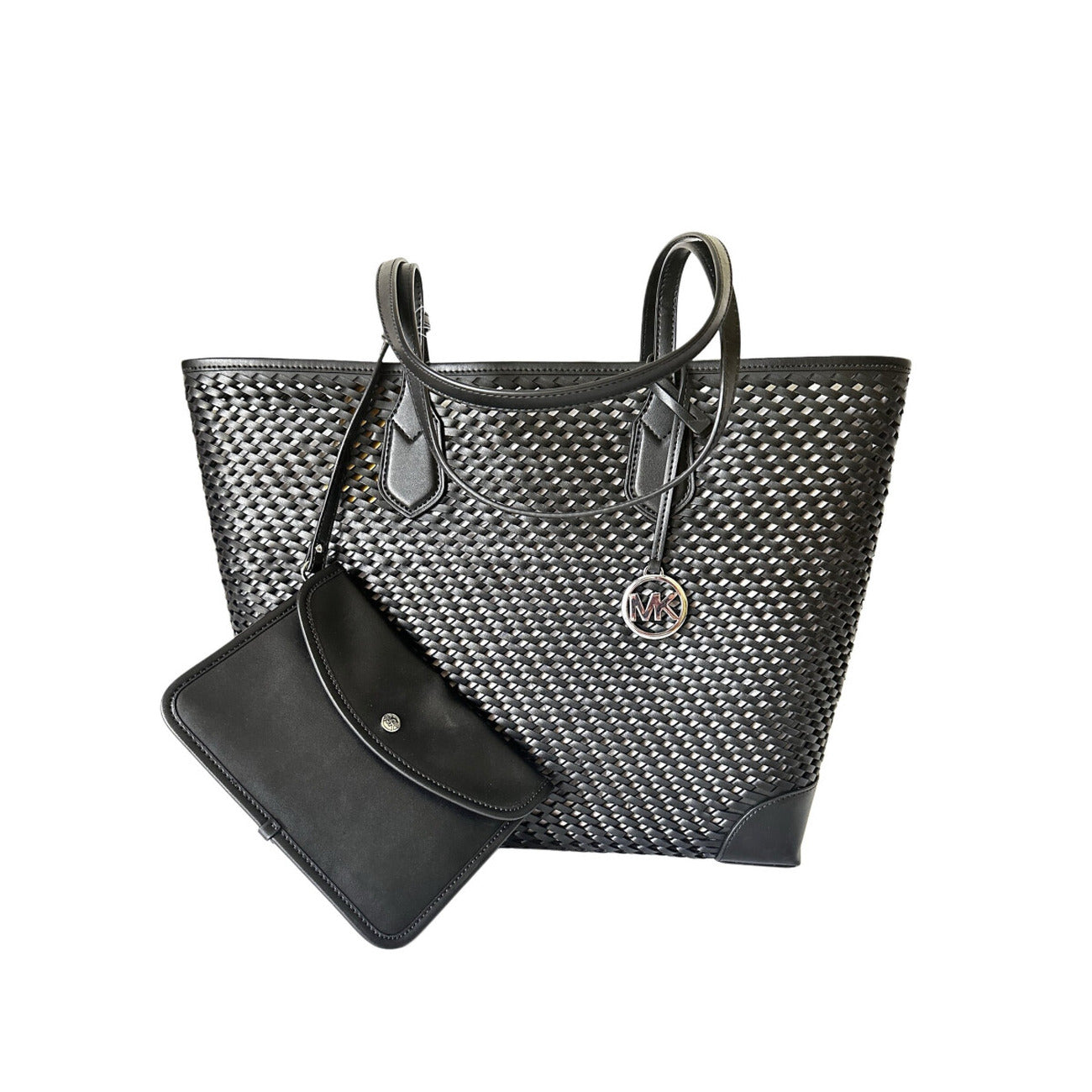 Michael Kors Borsa Donna Nero A Mano 36x32x13 Cm Primavera Estate