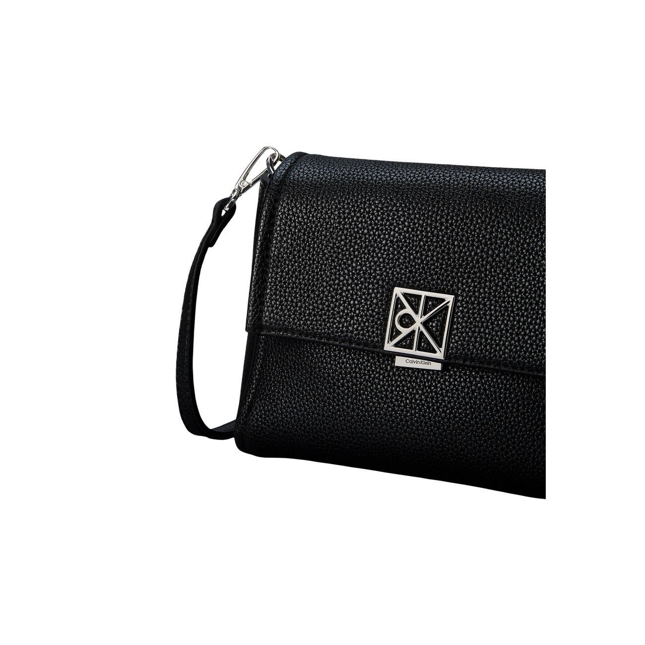 Calvin Klein Borsa Donna Nero A Mano Con Tracolla Primavera Estate Piccola Elegante Con Tasca Interna