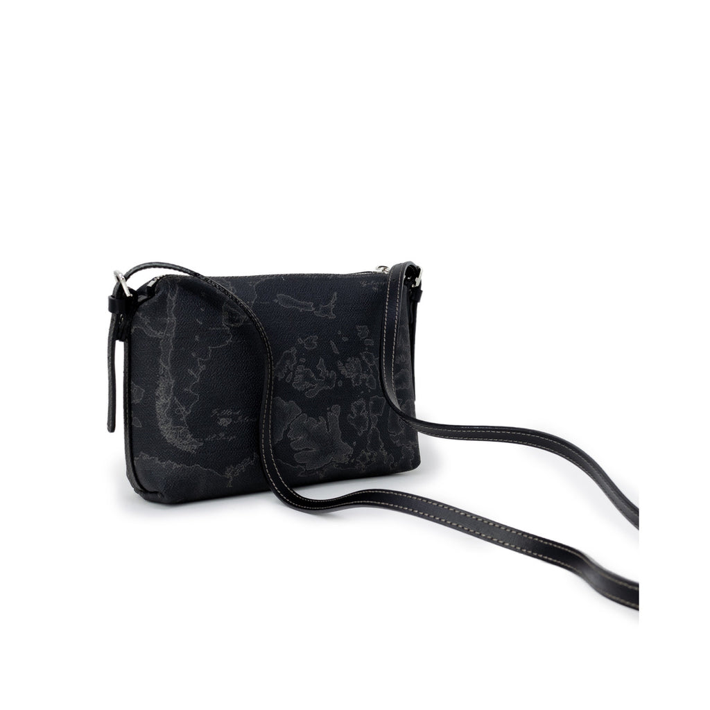 Alviero Martini Prima Classe Borsa Donna Nero Piccola A Tracolla In Pelle Cotone Poliestere Dimensioni 19 X 16 X 6 Cm