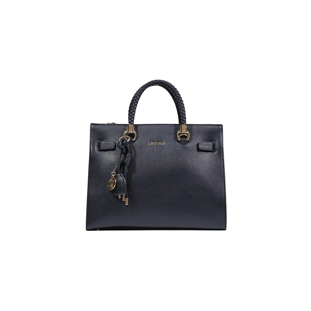 Liu Jo Borsa Donna Tote Nero 31x26x17 Cm Poliuretano Con Tracolla