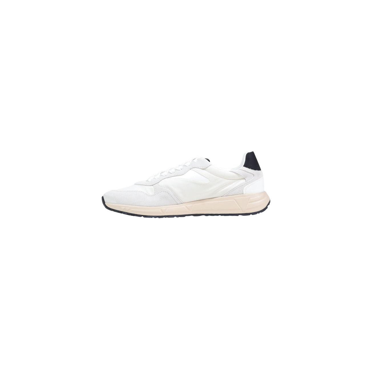 Guess Sneakers Uomo Bianche Lacci Primavera Estate Tela e Sintetico