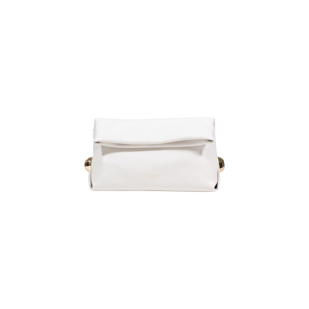 Liu Jo Borsa Donna A Mano Beige 30x18x12 Cm In Poliuretano