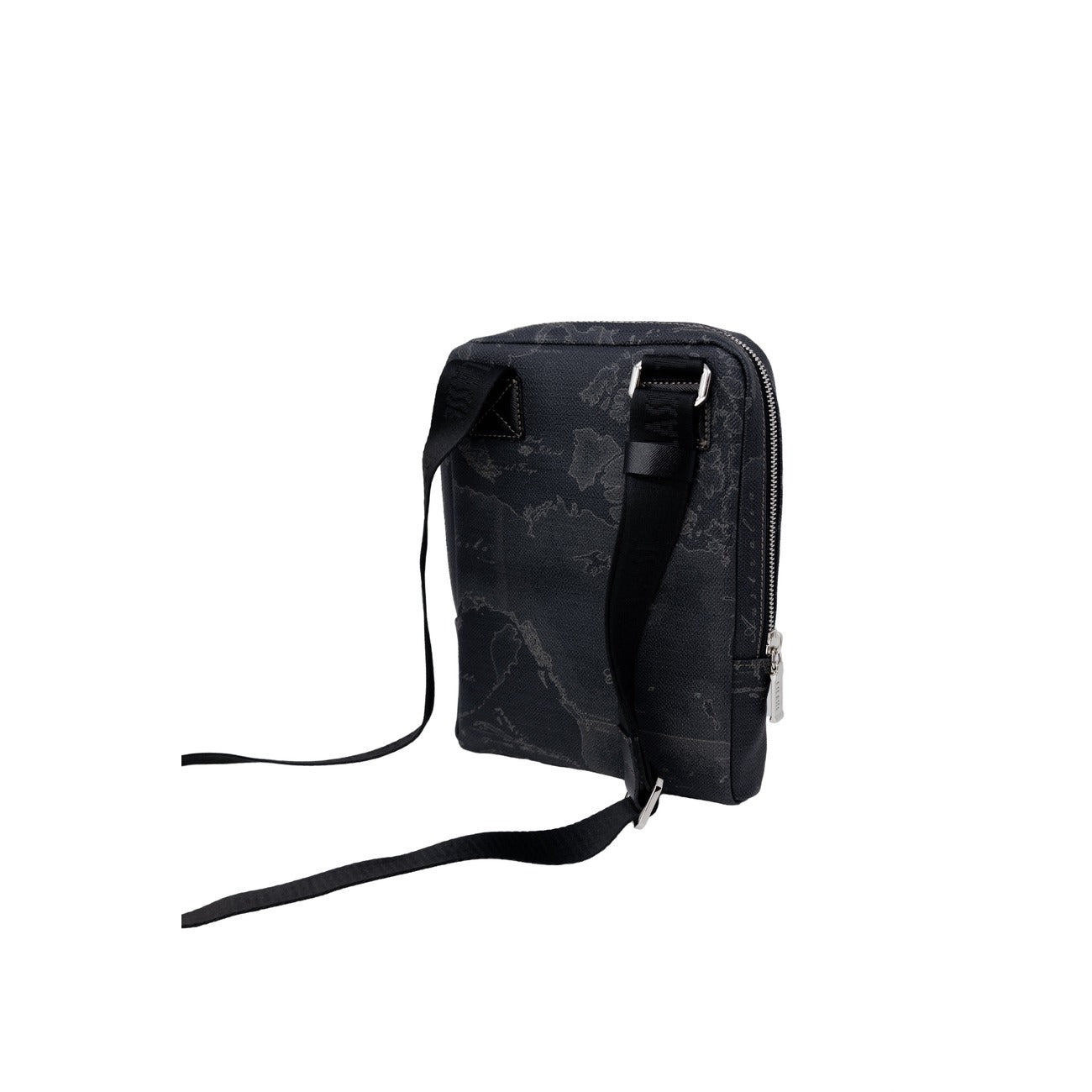 Alviero Martini Prima Classe Borsa Tracolla Uomo Pelle Nero 27x23x7 cm Autunno Inverno Elegante