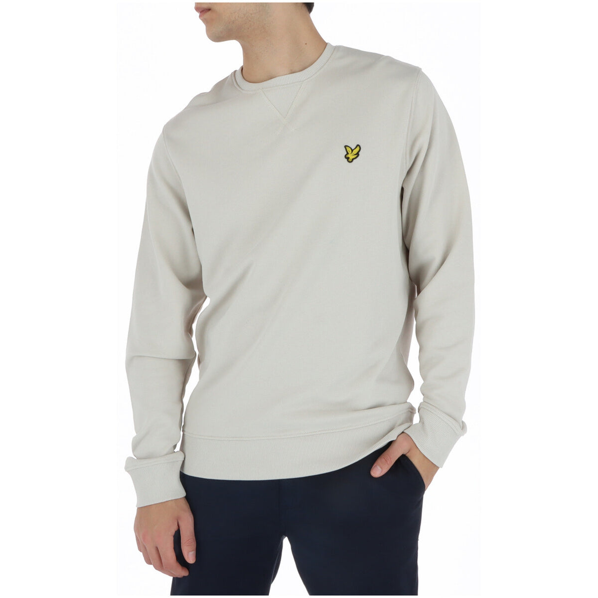 Abbigliamento Felpe Lyle & Scott Lyle And Scott Felpa Uomo Girocollo Cotone 100 Blu Autunno Inverno