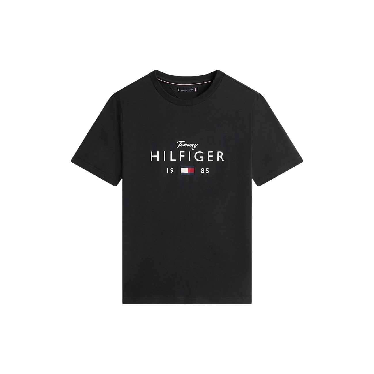 Tommy Hilfiger Jeans T Shirt Uomo Nero Cotone 100 Primavera Estate