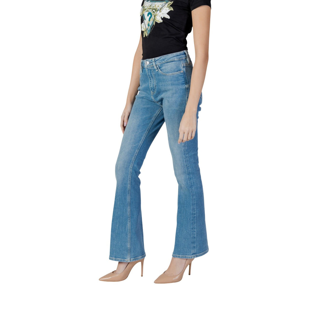 Guess Jeans Donna Sexy Flare Azzurro Primavera Estate