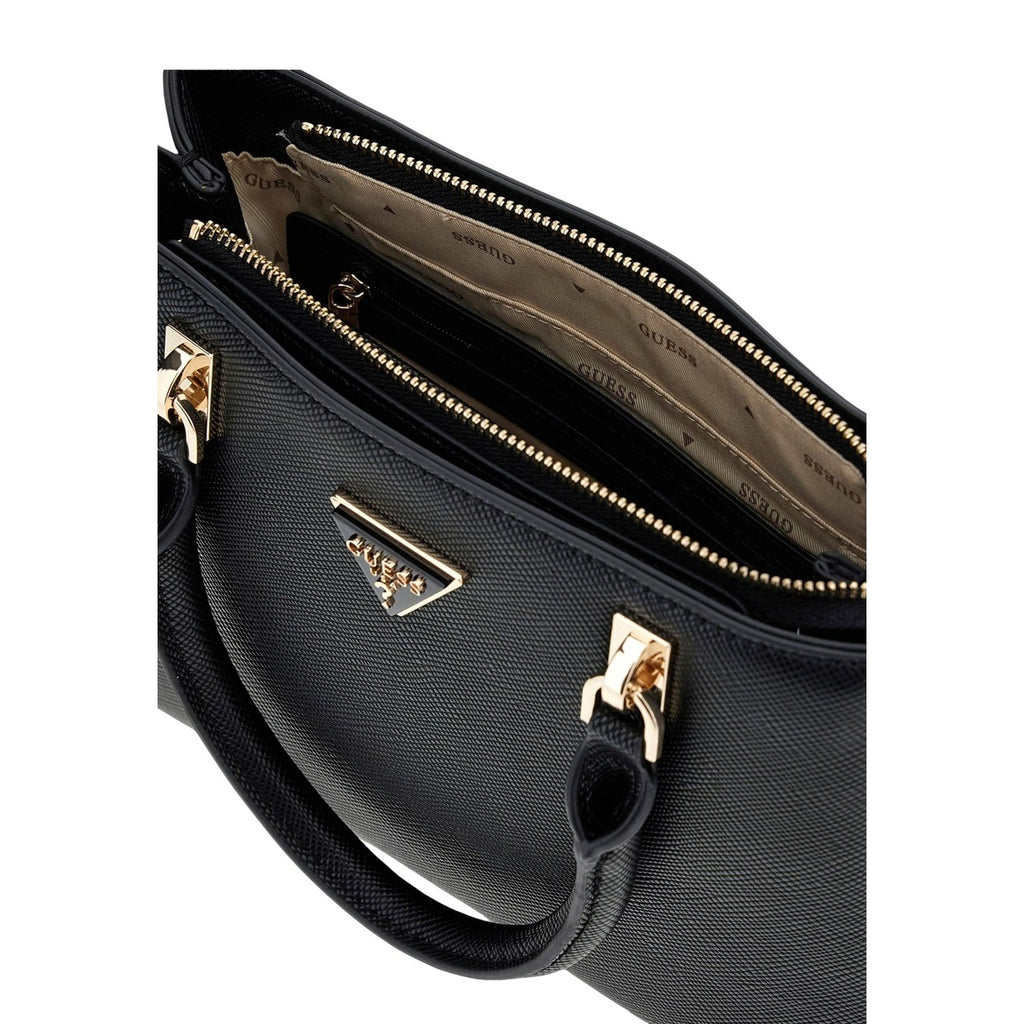 Guess Borsa Donna A Mano Con Tracolla Nero 25x19x12 Cm