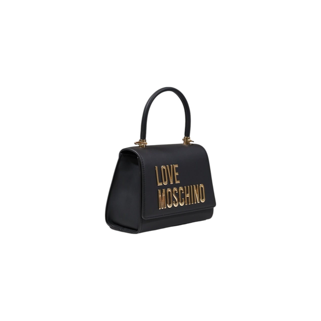 Love Moschino Borsa Donna Nero A Mano Con Tracolla 20x16x10 cm