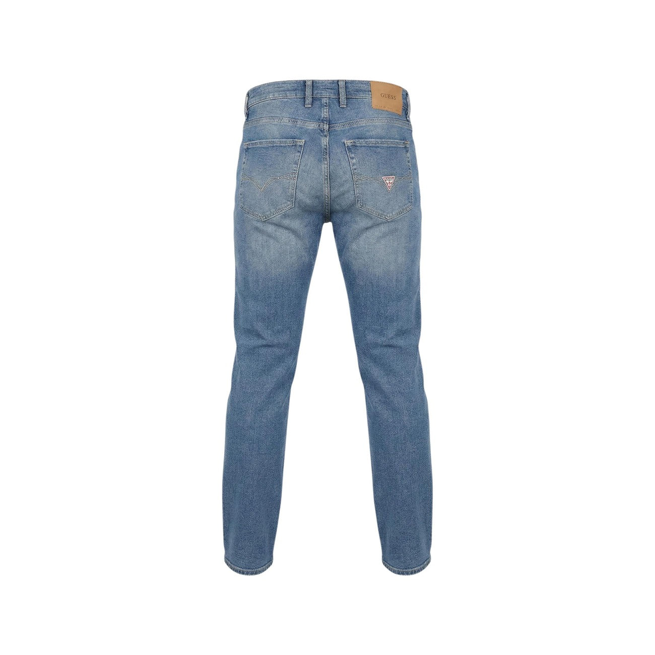 Guess Jeans Uomo Blu Cotone Elasticizzato Slim Primavera Estate