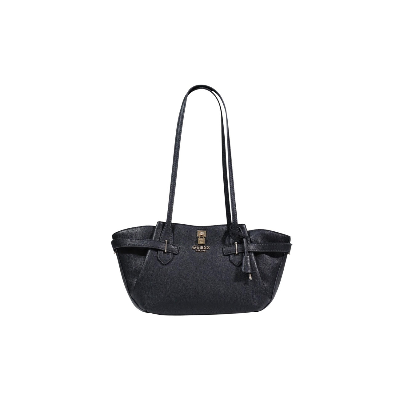 Guess Borsa A Spalla Donna Grigio In Poliuretano Primavera Estate