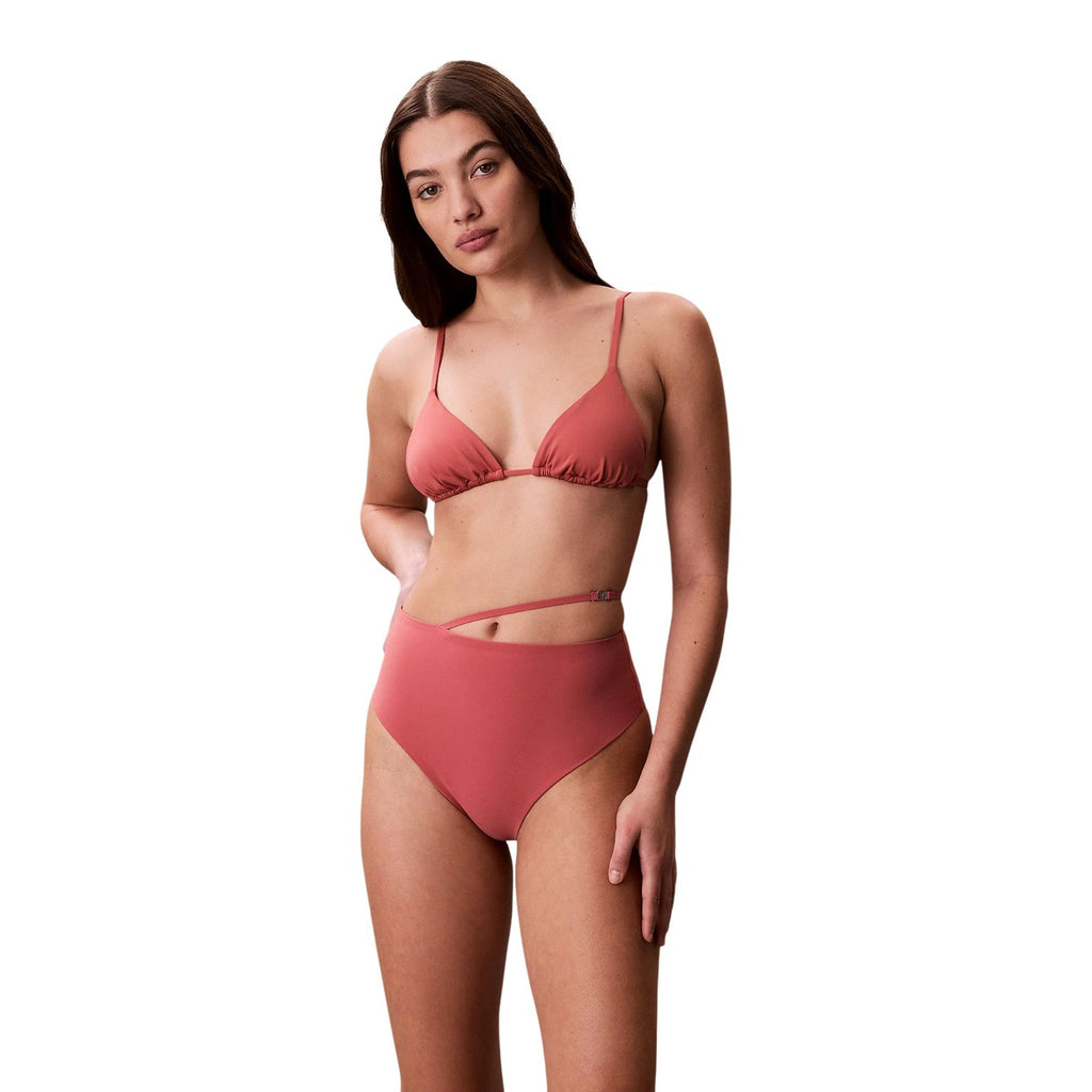 Calvin Klein Jeans Costume Donna Rosa Primavera Estate Nylon Elastan