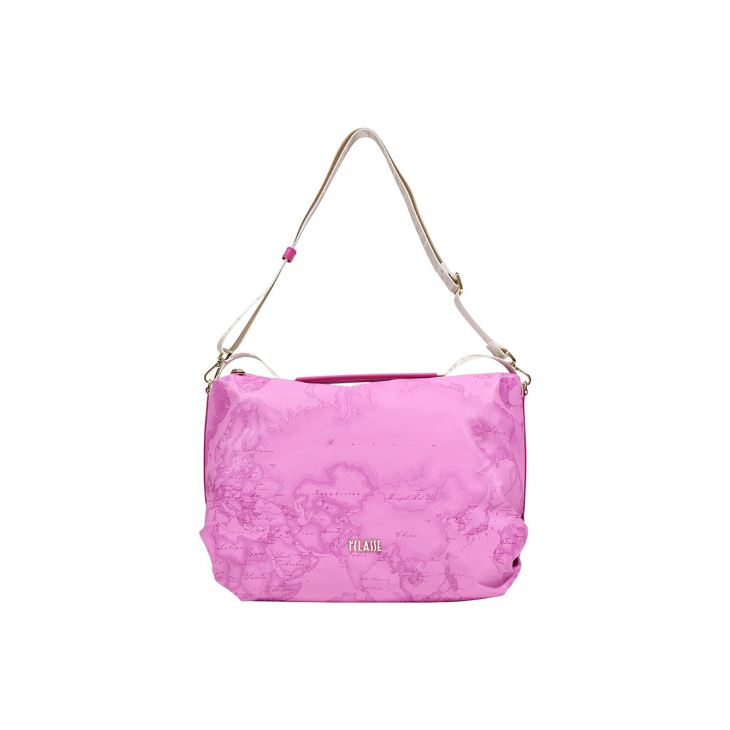 Alviero Martini Prima Classe Borsa Donna Fuxia Stampa Con Tracolla