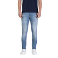 Tommy Hilfiger Jeans Uomo Azzurri Cotone Organico Elasticizzati
