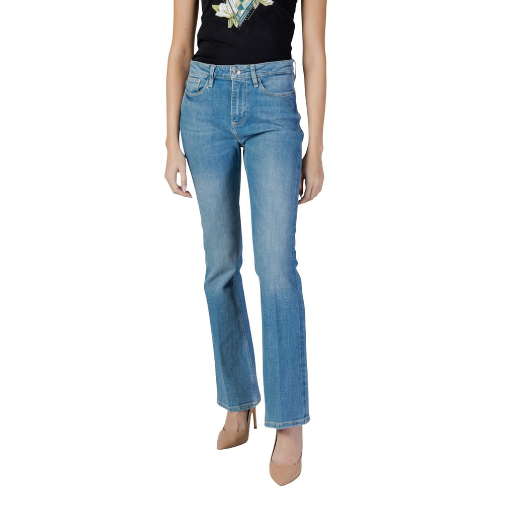 Guess Jeans Donna Sexy Flare Azzurro Primavera Estate