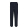 Emporio Armani Pantaloni Uomo Lana Vergine Blu Primavera Estate